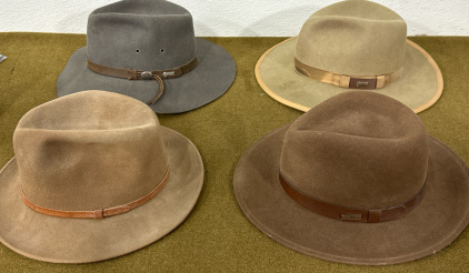 (4) Men’s Hats From Outback, Pendleton & Eddie Bauer