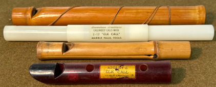 (4) Elk Call Tubes