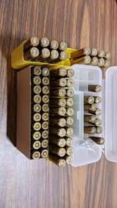 18rds .30-06 Soft Point Reloads, 48rds .30-06 Casings