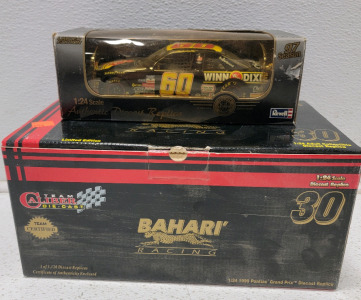 Vintage 1999 Bahari Racing & 1997 Winn Dixie Collectable Racing Cars