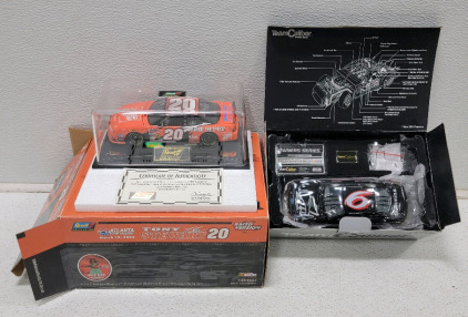 Vintage Tony Stewart #20 Raced Version & Team Caliber Racing Cars Collectables