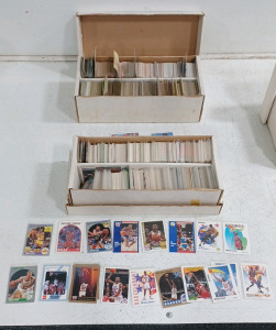 (1) Topps Baseball Cards (1) NBA Hoops Basketball Cards (1) Fleer Ultra Rare Baseball Cards and Much More!