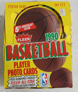 (1) Fleer 5th Anniversary Edition 1990 Basketball Player Photo Cards