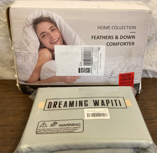 Home Collection Feathers & Down Comforter & Dreaming Wapiti Duvet