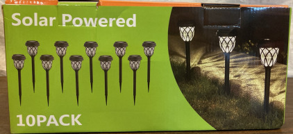 Solar Powered Garden Path Lights