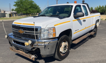 2013 CHEVROLET SILVERADO 2500 - 4X4 - LEATHER SEATS!