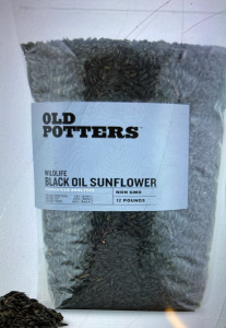 Old Potters Wildlife Black Sunflower 12lbs