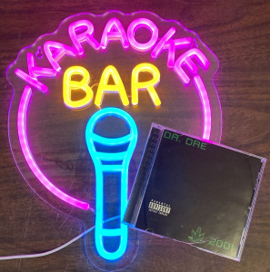 Dr.Dre 2001 CD, Neon Sign