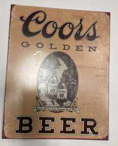 Coors Medal Sign