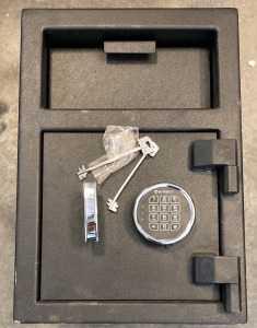 Barska Safe W/Key. Code unknown