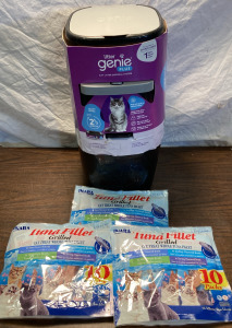 Little Genie Cat Litter Disposal System, Inaba Tuna Fillet Cat Treats