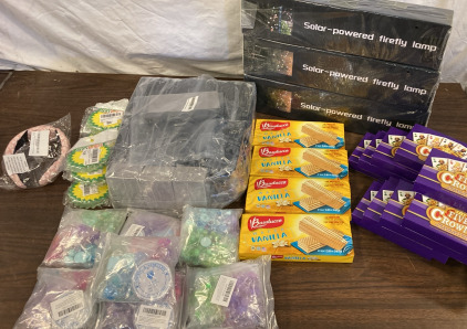 Solar-Powered Firefly Lamps, 26 pc. Griddle Cleaning Kit, Five Crowns Card Game, Jewelry Making Kits & More