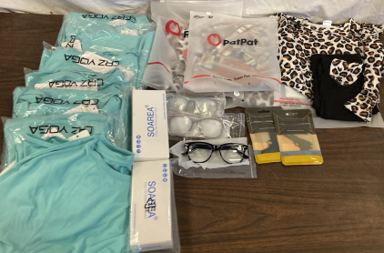 CRZ Yoga Shirts (7 mediums) Pat Pat Outfits (toddler 4 Outfits ) Soarea Reading Glasses 2.25&2.75 & More