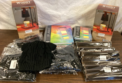 Woody Candle Warmers, Beanies, 2024 Planners & More
