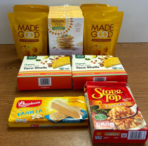 Taco Shells, Vanilla Wafer, And More