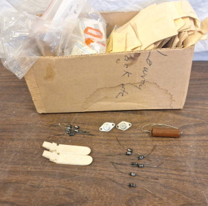 Box of Electronic Hardware and Parts