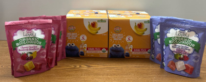 Banana Peach Baby Food, Chewy Candies