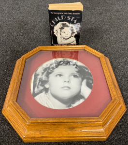 Shirley Temple Book and Framed Picture