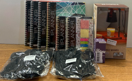 2024 Planners, Candle Warmer, Bottom Balm, And Cat Ear Beanie