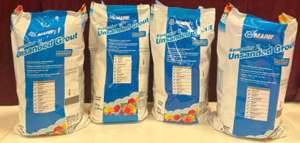 4 Bags Of Grout, 2 Diffrent Colors