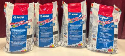 4 Bags Of Grout, 1 Color