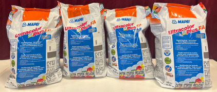 4 Bags Of Grout, 1 Color