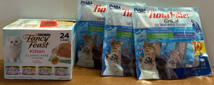 Fancy Feast Kitten Food, Tuna Fillet Cat Treats