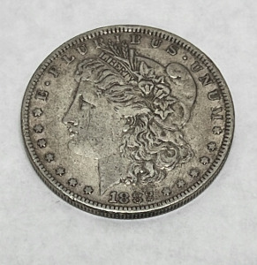 1882 Morgan Silver Dollar