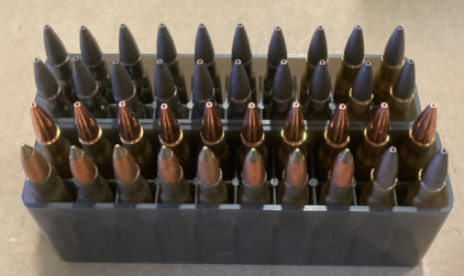 (32) Rounds of .30-06 Springfield Winchester Hollow Points (8) Rounds of .30-06 Match Soft Points