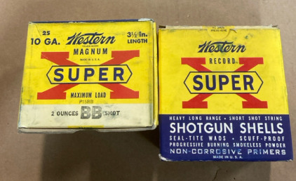(50) Shells of 10 Guage Winchester 3 1/2&rdquo; Magnum BB Lubaloy Shot