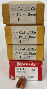 (4 Boxes) 30 Cal Reloading Tips