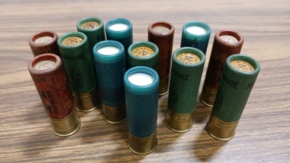 13rds 10ga 3" #4#5 Shotgun Ammunition, Mixed Brands