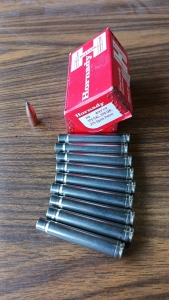 49rds .375cal 270gr Hornady Spire Point Bullets, 9rds .375 Empty Casings