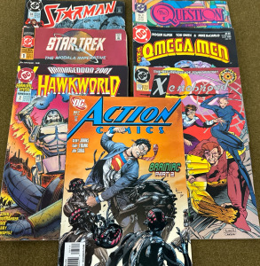 (7) DC Comics Including Star Trek &ldquo;The Modala Imperative &ldquo;, Starman & More