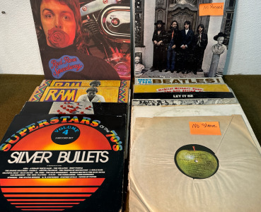 (6) Beatles LP&rsquo;s Including The WHITE Album No. 2501045 (4) Paul McCartney LP&rsquo;s (2 Of The &ldquo;Ram&rdquo; Album) & (1) Superstars OF The 70&rsquo;s Vol. 4