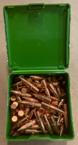 (100) 30 Caliber .308&rdquo; Diameter Remington 180 Grain Bronze Point Bullets
