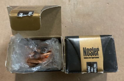 (72) 35 Caliber .358&rdquo; Nosler 225 Grain Spitzer Bullets