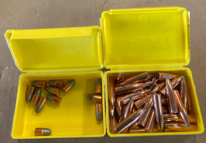 (50) 30 Caliber .308&rdquo; Speer 200 Grain Spitzer Bullets (12) 30 Caliber .308&rdquo; Speer 100 Grain Plinker Bullets
