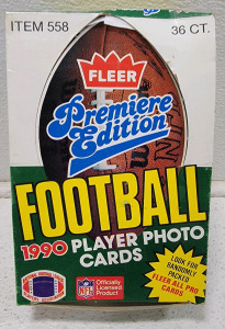 Fleer Football Player Trading Cards