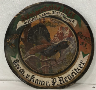 German Bavarian Hunting Lodge Folk Art Decor