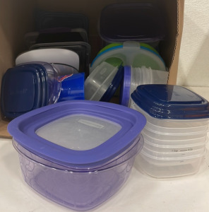 Camping Tupperware! Including Taylor Scale & Boise State Cup