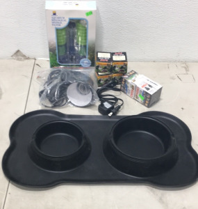 (1) Aquarium Biological Sponge Filter (4) Boshi UVB+UVA Lamp (2) Nano Halogen Heat Lamp & More