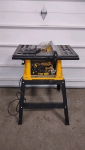 10" Pro Tech Bench Saw w/No Blades