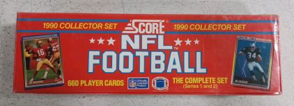 (1) 1990 Collector Set "Score NFL Football Cards"