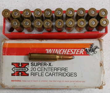 (20) Winchester Super-X Centerfire Rifle Cartridges 300 Savage 180 GR. Power-Point (S.P.)