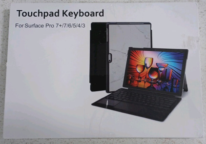 (1) TouchPad Keyboard for Surface Pro 7+/7/6/5/4/3