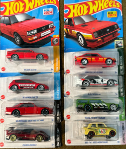 (8) Hot Wheels In Original Packaging