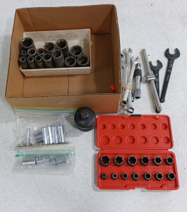 (1) Craftsman Tool Set (1) Snap-On Wrenches (1) Cornwell Sockets and More!