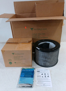 (4) Filter Queen Room Air Cleaner Filter Replacement - Individually Packaged.
