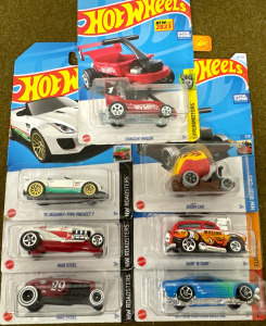 (7) Hot Wheels In Original Packaging